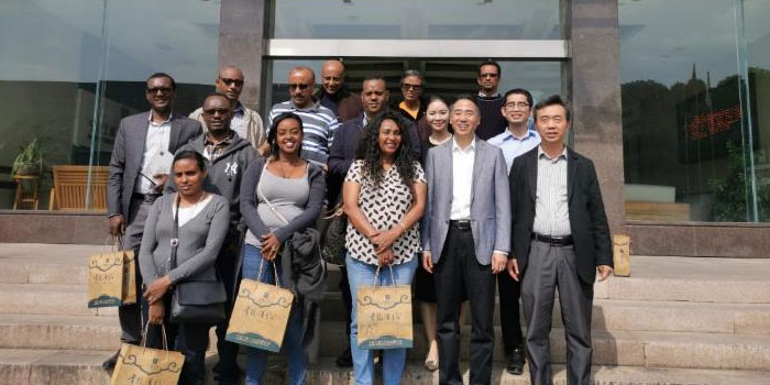 Etiopiska regeringens delegation besök